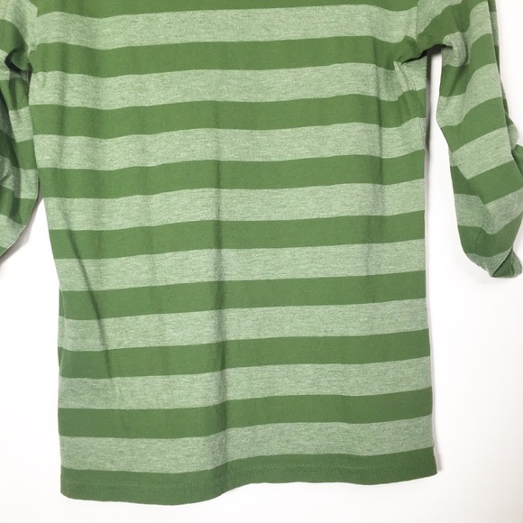 💰 5/25$ ♻️ The North Face Small Green Crop Sleeve Tee - Picture 8 of 10
